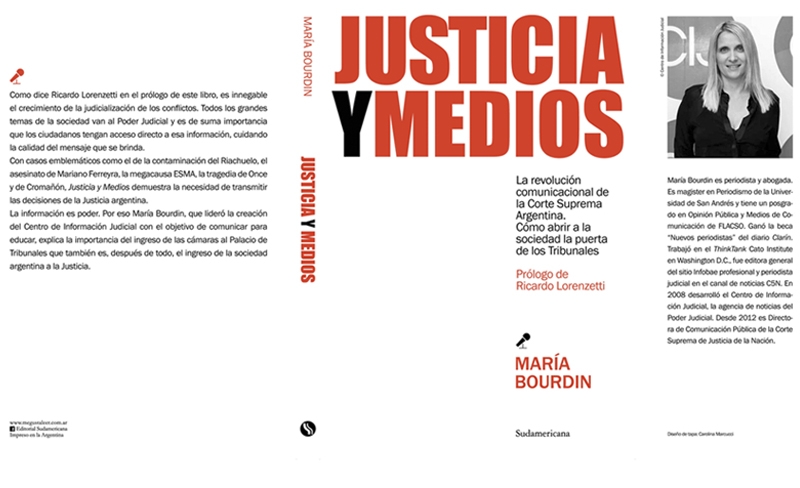 Publican libro sobre el CIJ y la poltica comunicacional de la Corte Suprema: Justicia y medios